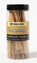 Blazy Susan | Preroll Cones 53mm | 20pk Unbleached