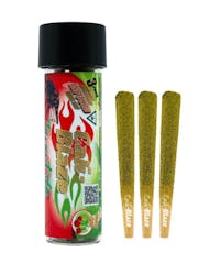 Cali Blaze Tarantula Infused Prerolls (3 x 1.0g) Cherry Lime