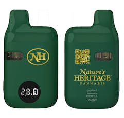 Nature's Heritage: Live Rosin | Cheese | All-In-One | 0.5g