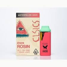 CLSICS - Watermelon Haze (Sativa) Live Rosin All-In-One Vape 1g