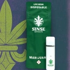 Sinse | Live All-in-One Vape | Lemon Royale .5g