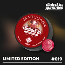 High Dose Rosin Cherry Cookie R*ntz Berry Swirl Gummies 10pk