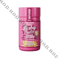 Jeeter Pink Lemon Quad-Infused Pre-Roll .5g 5 Pack