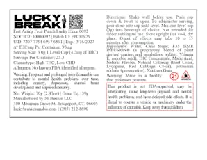 Fast Acting Fruit Punch Lucky Elixir 0092