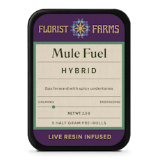 Mule Fuel | 0.5g 5pk Infused Prerolls