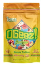 OGeez Gummies The Fruits Sunny Sativa - 300mg (MED ONLY)