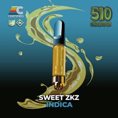 Sweet Zkz (Indica) - Distillate Cart - 1g - Certified