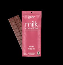 Gron - Milk Chocolate Bar (Sativa) - 100mg