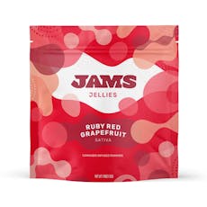 Jams Jellies Gummies 20pk (100mg) Ruby Red Grapefruit