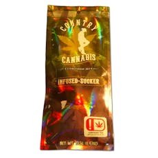 Country Cannabis - 100mg Sucker - Blueberry