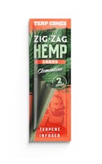 Zig Zag Terpene Infused Hemp Cones 2pk -Clementine