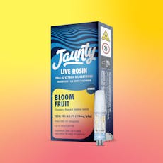 Jaunty - Bloomfruit - Live Rosin Vape Cartridge