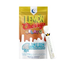 Tru Infusion Liquid Diamond Disposable 1g: Lemon Cherry Gelato