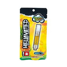 Hellavated - Pineapple Krush Flavored Distillate Cart - 1g