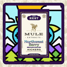 Mule Extracts | Northwest Berry | 1:1:1 THC:CBD:CBN | Gummies | 2pk | 100mg