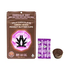Emerald Sky - Peanut Butter Cups (Indica) Edible 100mg