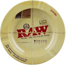 Raw - Round Metal Ashtray Magnetic - 5.5"
