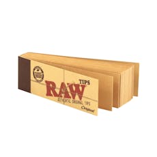Rolling Paper Tips Booklet - Raw