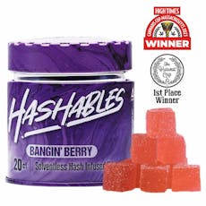 Hashables Live Rosin Gummies 20pk (100mg) Bangin' Berry