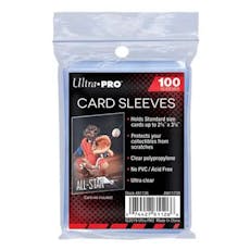 Ultra Pro | Trading Card Holder | Penny Sleeves | 2 1/2' x 3 1/2' | 100pk