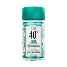 Stiiizy Blue Burst 40's Infused Preroll 5 Pack (0.5G)