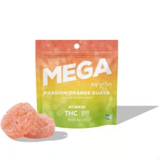 Gron - Passion Orange Guava Hybrid Mega Gummy Pearl - 10ct - 1 Day