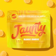 Jaunty Gummies - Mango Sunrise 20mg 1:1:1 THC:THCv:CBC