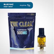 The Clear - Blue Raz Distillate Cart .5g
