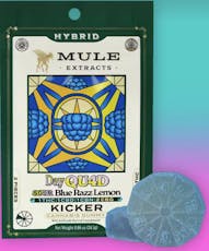 Sour Blue Razz Lemon - 1:1:2:1 (THC:CBD:CBG:CBC) - Edible 2pk/ 100mg