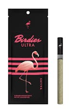 Birdies 3pk Infused Preroll Sativa Ultra
