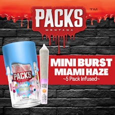 Miami Haze - 2.5g Mini Burts - Pre roll