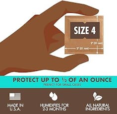 BOVEDA - HUMIDITY PACK 62% - SIZE 4 - 1PK