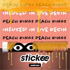 Peach Ringz Live Resin Infused Pre-Roll