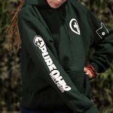 Dark Green POW Hoodie - S