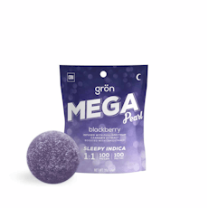 Mega Ratioed Blackberry Gummies 100mg