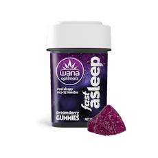 Wana Fast Asleep Gummies 20mg