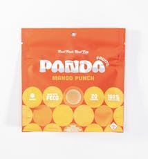 Mango Punch 100mg FECO Gummies - Panda Fruits