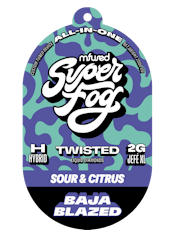 MFUSED - TWISTED JEFE XL PLUS - DISPOSABLE DIAMONDS - 2G - BAJA BLAZED - HYBRID