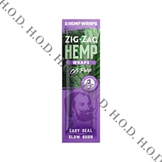 Zig-Zag OG Purp Hemp Wraps 2 Pack