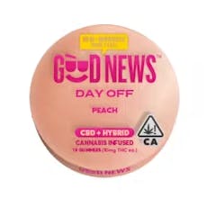 Peach Day Off + CBD Gummies