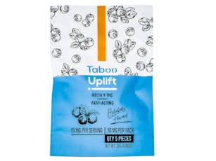 NBH Blueberry Uplift Gummies 50mg THC