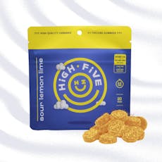 1:10 THC:CBD Sour Lemon Lime Gummies 20pk