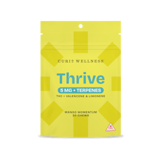Thrive Mango Momentum Plus Terpenes Chews 5mg 20pk