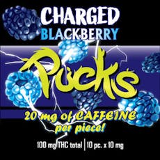 Charged Blackberry Gummies 10 Pack (H) | 100mg