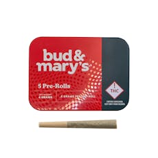 Bud & Mary's - Infused PreRoll 5pk - Count Down (I) 4g