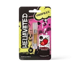 Hellavated - Strawberry Haze Vape (1g)