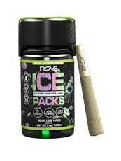 King Louis XIII Ice Packs Rosin Diamond Hash Infused Pre-Rolls | 5pk