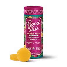Good Tide - Passionfruit (1:1:1:THC:CBD:CBN) Gummies Edible 100mg