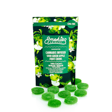 Smokiez - Gummies Sour 1:1 - Green Apple (H) (100mg THC/CBG)
