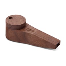 Circle Wood Pipe - Walnut | Bearded